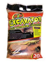 Глинен субстрат за влечуги, 4.54 кг. - Zoo Med Excavator Clay Burrowing Substrate